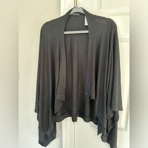 Black wrap from Banana Republic.